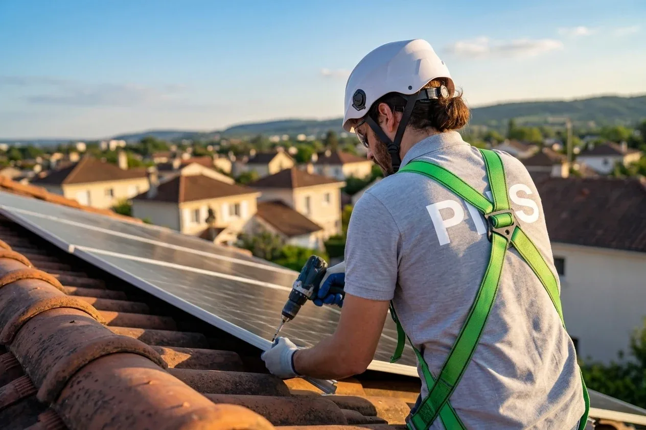 Avant installation panneaux solaires — Pavillon équipé 6 kWc à Aulnay-sous-Bois centre (93600)